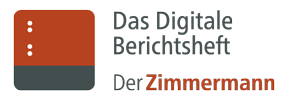 Logo des Digitalen Berichtsheft Der Zimmermann.